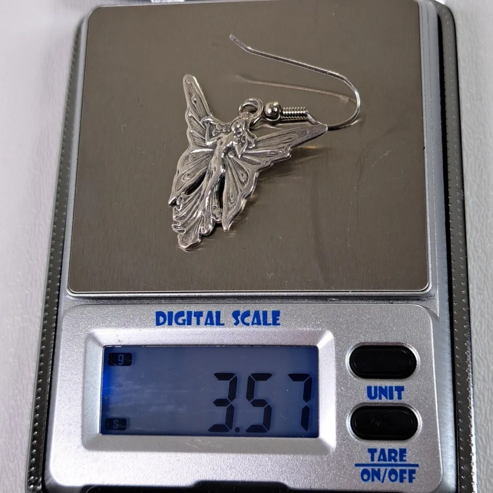 Fairy Sterling Silver Earrings - Picture 10 of 14